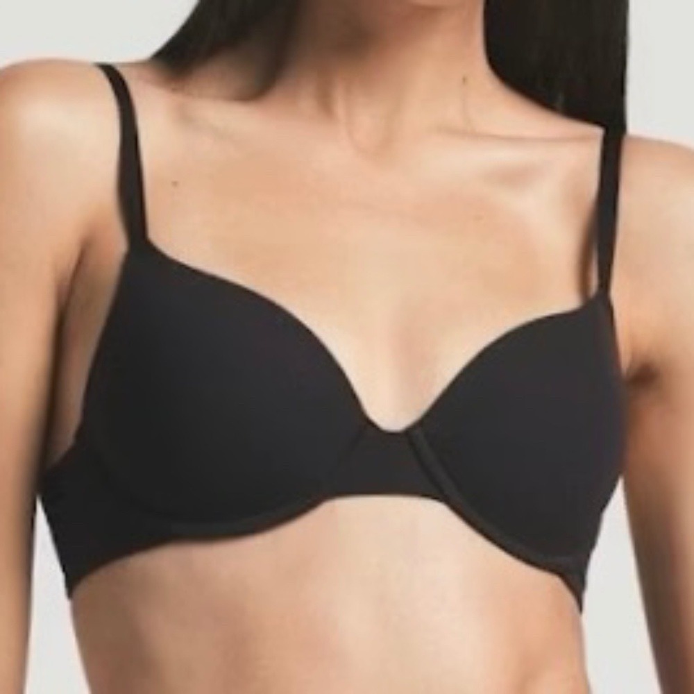 NWT – SKIMS (Size 30D) Fits Everybody T-Shirt Bra – Onyx - Picture 2 of 5